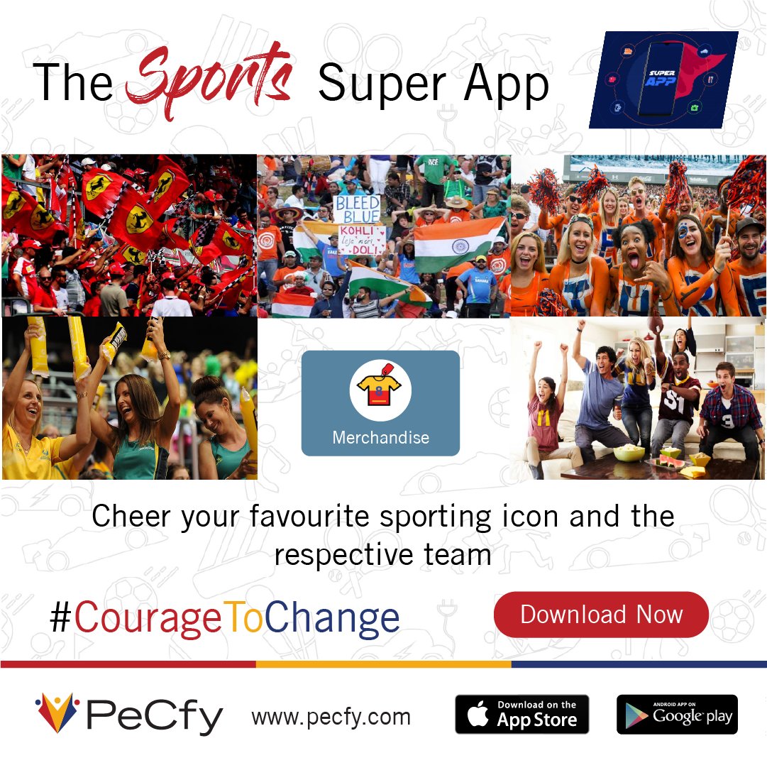 PeCfy_'s tweet photo. The Sport #SuperApp . Experience your favorite sport in a whole new way with #PeCfy . Follow us to learn more.
.
Download The App On:
Apple Store - https://t.co/VEIlezCXoB
Google Play - https://t.co/P34zseygEU
.
#SportsTech #FanEngagement #IndiaSports #SportEnthusiasts https://t.co/sHczZUa3cw