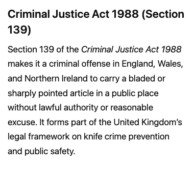 nw_nicholas's tweet photo. Apparently Kenyon announced Reform will ban knives. https://t.co/3brPwTuNDk