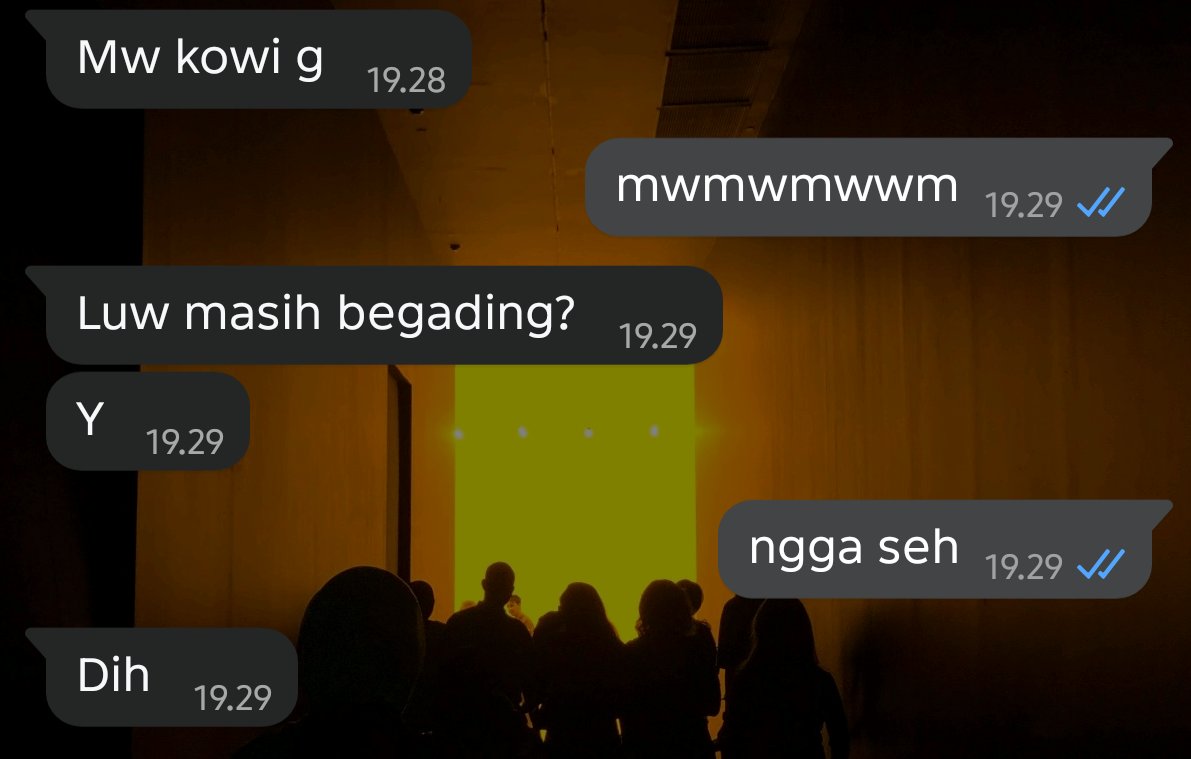volemms's tweet photo. isi chat sm abang gw selama minggu uas:

*kowi = kopi https://t.co/iuezT8bG7R