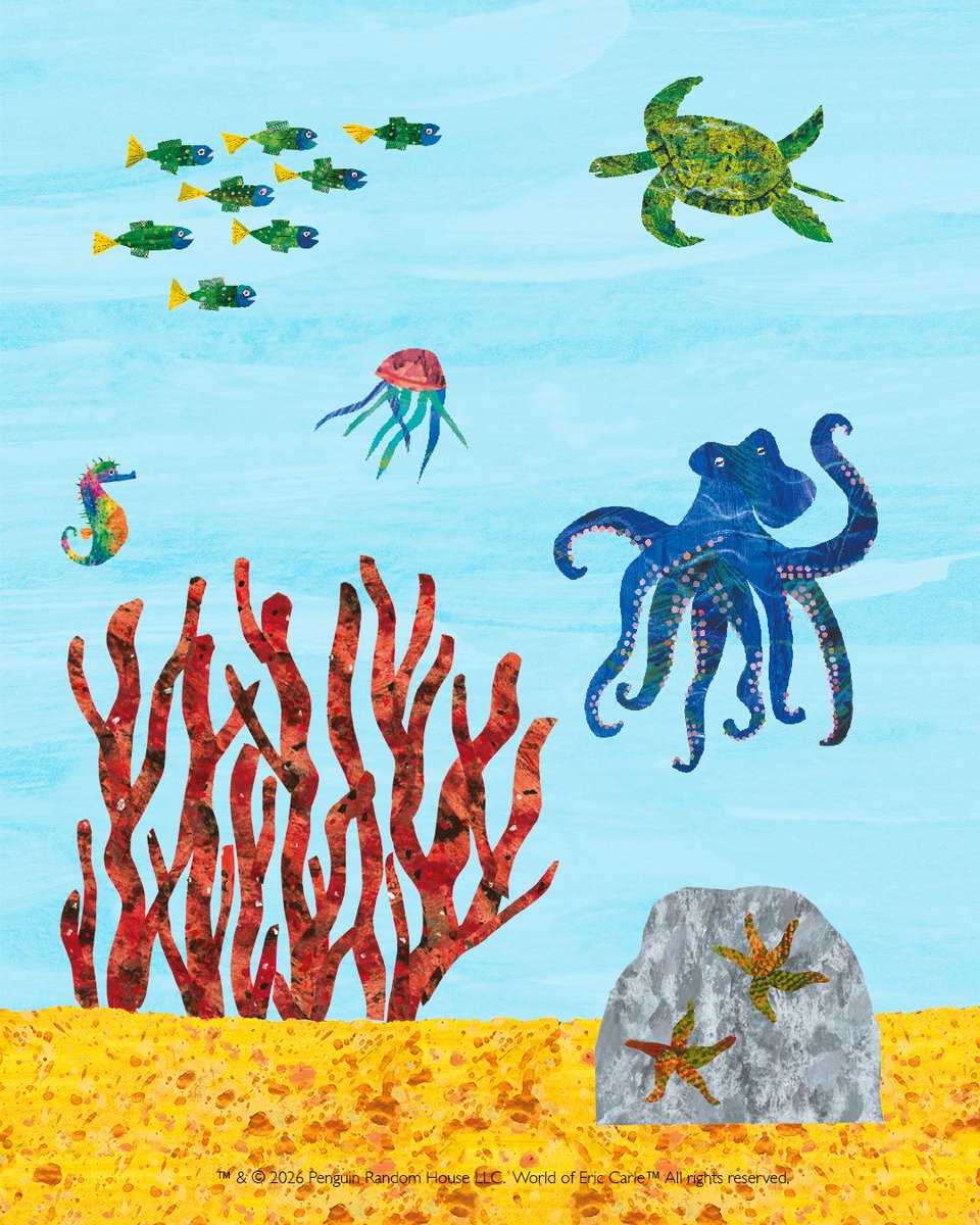 EricCarle_JP's tweet photo. 本日6月8日は「#世界海洋デー」です。

#エリックカール #ericcarle #WorldOceansDay #WorldOceansDay2026

™ &amp; © 2026 Penguin Random House LLC. All rights reserved. https://t.co/kt0D9pWYCZ