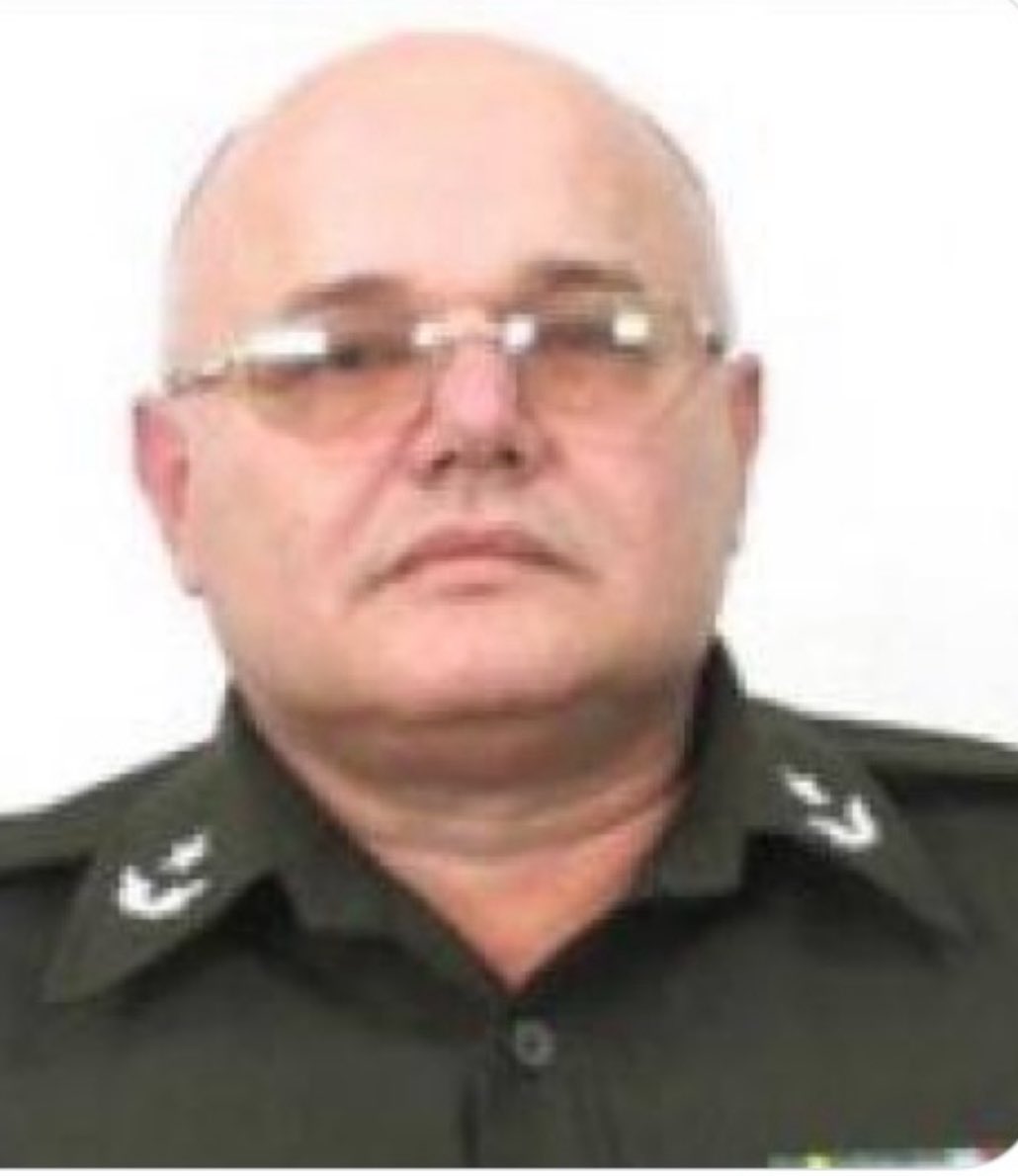 emiliotgonzalez's tweet photo. A great choice for  #CantStayMustGo #Cuba democracy list.

Brig. Gen. Norge Enrich Pons, Interior Ministry Head of Counterintelligence.

Spies on everyone, everywhere, all the time. Communist Party Central Committee member.

Human rights abuser. No way he stays

#SOSCuba https://t.co/oxkD1liqbs