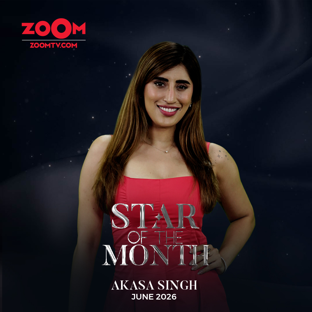 ZoomTV's tweet photo. Akasa Singh takes the spotlight as STAR OF THE MONTH for June 2026 on Zoom TV, as the segment returns with a fresh new look and feel📷📷
#akasasingh #zoomtv https://t.co/jBf9A4dTfU