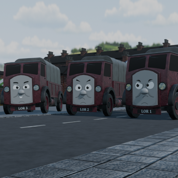 dizzydreamRWS's tweet photo. NEW MODELS AND THERE NOT TRAINS!!!
The horrid Lorries and Bertie the Bus are out NOW!!
Bertie:https://t.co/kbmmABoRCU
Lorries:https://t.co/VgOEQMo0Sm
#ttte #blender https://t.co/uPwWteno6O