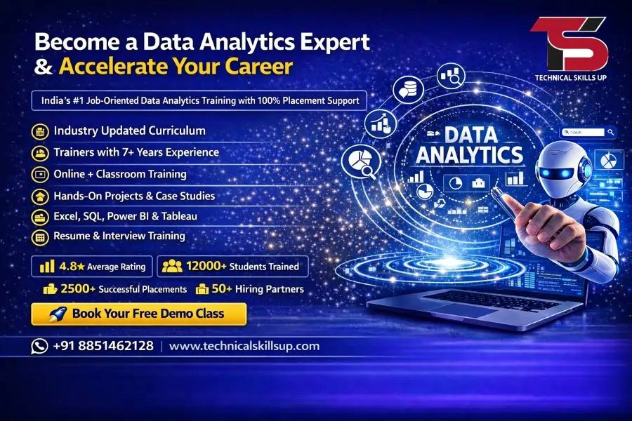 tech_skillsup's tweet photo. 📊 Master Data Analytics & Build a High-Growth Career!
📞 +91 8851462128
📧 technicalskillsup@gmail.com
#DataAnalyticsCourse #DataAnalyticsTraining #DataAnalyticsCourseInDelhi #DataAnalyticsClassesDelhi #BusinessAnalytics #PowerBI #SQLTraining https://t.co/tTe4nn1LUi https://t.co/SajtGSQvOQ