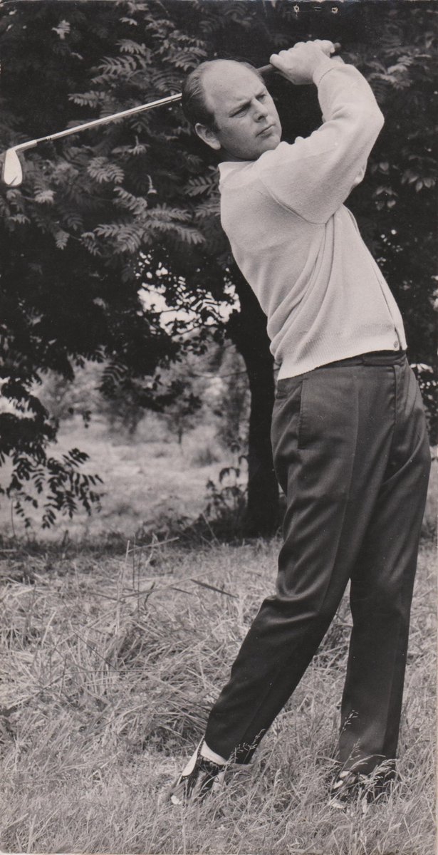 MoortownGC's tweet photo. Moortown's longest-serving Head Professional Bryon Hutchinson has sadly passed away following a period of ill health at the age of 88.

Bryon enjoyed remarkable playing career, competing in six Open Championships in which he played alongside Arnold Palmer, and he was appointed captain of the PGA Cup side at Pinehurst in 1974 having played in the inaugural match the previous year. In 2001 he was awarded Honorary Life Membership of the Association.

Bryon joined Moortown from Sitwell Park in 1964 when he succeeded Ted Large. He was already a leading competitor in professional tournaments in Yorkshire and the North and he promptly added to his previous achievements by breaking the course record at Rotherham by three strokes with a 66.

It was to be the first of a string of course records which succumbed to him. He took Southerndown's in South Wales with a 67 in the Martini International in which he went on to finish third. In the Bowmaker Pro-Am at Sunningdale, he shot a 66 to take a one-stroke lead ahead of the Australian Peter Thomson and Scotland's George Will. 

In 1970, at the age of 33, Bryon met Thomson again, this time at Walton Heath where he knocked the Australian out of the News of the World Matchplay Championship. 

"It would not be unkind to say his victory was against all the odds because Thompson had won the title four times and the Open Championship five times," wrote one member of the golfing press. By all accounts it was a gruelling occasion which went to the 21st hole. 

He was an illustrious figure too in the PGA which he joined in 1954. He was its captain in 1974 when he led the Great Britain and Ireland team against the USA at Pinehurst in the PGA Cup, an event and a course at which he'd been a player the previous year. 

He also had an incredible record in the Leeds Cup, the oldest trophy in professional golf that is still played for, with four victories in five years from 1968 – the other year he was one shot back from Hedley Muscroft.  

In 2001 Bryon's record of contribution to the PGA was recognised by his peers with the gift of honorary life membership. 

In 1989, to mark his 25 years at Moortown, a pro-am team event was held followed by a celebration dinner at which Bryon presented the club with a silver plate together with a decanter and glasses.

The purpose of his presentation was to record in perpetuity the names to those whose Moortown members have achieved a hole-in-one at their home course. The plate is engraved with their names while the glasses are used by those celebrating such achievements. 

In 2000 he represented Moortown for the first time in the MacKenzie Cup at Royal Melbourne and continued to play in the event to his retirement.

Another landmark year in Bryon's tenure as the club's longest-serving professional came in 2002 when he was granted a testimonial year prior to his retirement in February 2003 after 40 years. 

The club organised a testimonial pro-celebrity golf day to which many of his old professional friends were invited including Christy O'Connor Sr, Maurice Bembridge, John Garner and David Snell. The event was rounded off with a commemorative dinner at which the keynote speaker John Greenwood looked back at some of the highlights of Bryon's time at Moortown.

His testimonial year concluded in October with a gala dinner at the Majestic Hotel in Harrogate at which he presented the club with a silver salver, to be known as the Hutchinson Salver to be played for annually in one of the Saturday medals. 

At the 2003 AGM, shortly after Bryon's retirement, the club offered him honorary membership as a reward for his long service.