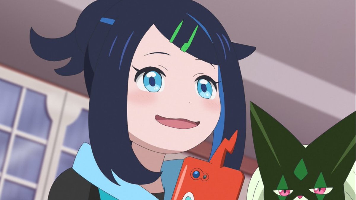 LeandroKang's tweet photo. Smug and chubby Liko is the best!💙😇💙  #anipoke https://t.co/kZFYYHjKsd