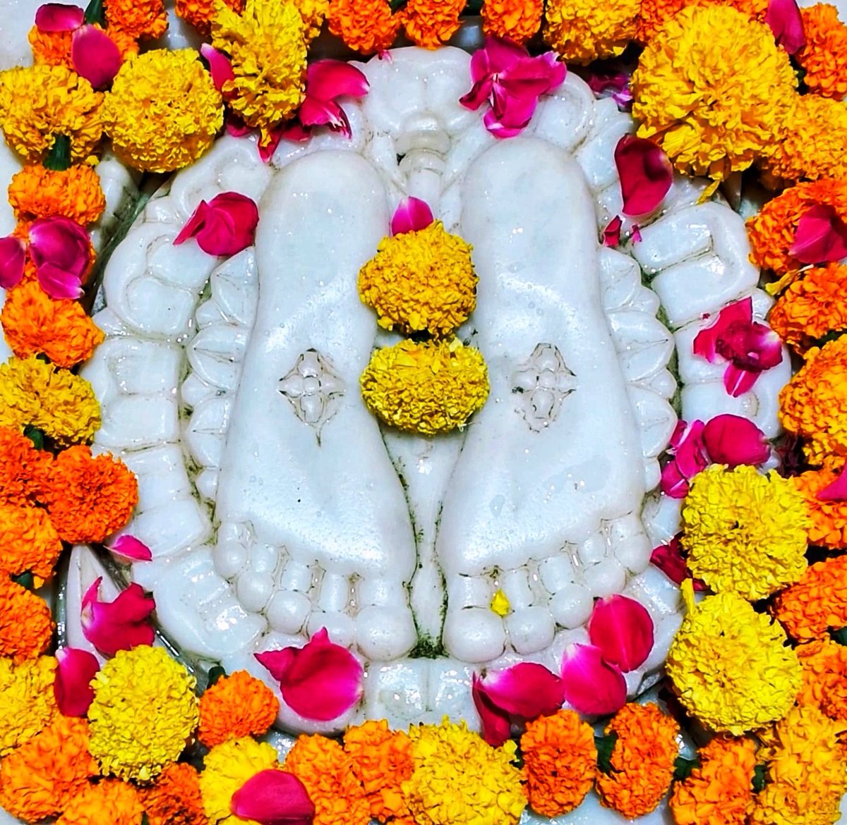 Somnath_Temple's tweet photo. श्री कृष्ण चरण पादुका (गोलोकधाम), प्रभासक्षेत्र - गुजरात (सौराष्ट्र)
05 जून 2026, अधिक ज्येष्ठ कृष्ण पंचमी - शुक्रवार 
सायं श्रृंगार 
06269449

भगवान कृष्ण एवं बलदाऊ के देहोत्सर्ग तीर्थ पहुंचने के लिए लोकेशन लिंक:🛕📍https://t.co/3maLGcO4rM https://t.co/Mio8jHkqFc