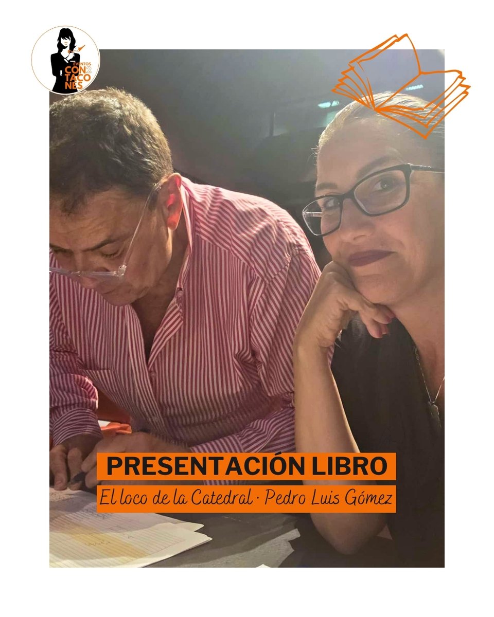 EvenCon2Tacones's tweet photo. Ayer acompañamos a Pedro Luis Gómez, periodista, director de Publicaciones de SUR y amigo desde hace años, en la presentación de El loco de la Catedral en el Museo Picasso Málaga 📢

Una tarde especial, con lleno absoluto y mucho cariño. 🧡 https://t.co/sE51Db8p8U
