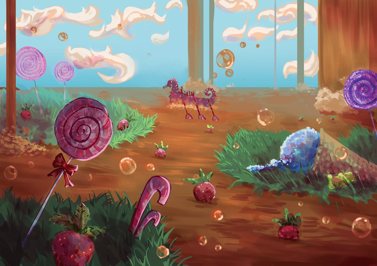 zelirth's tweet photo. Background art for my final project of the year #illustrationㅤ https://t.co/F8jB5pvpxj