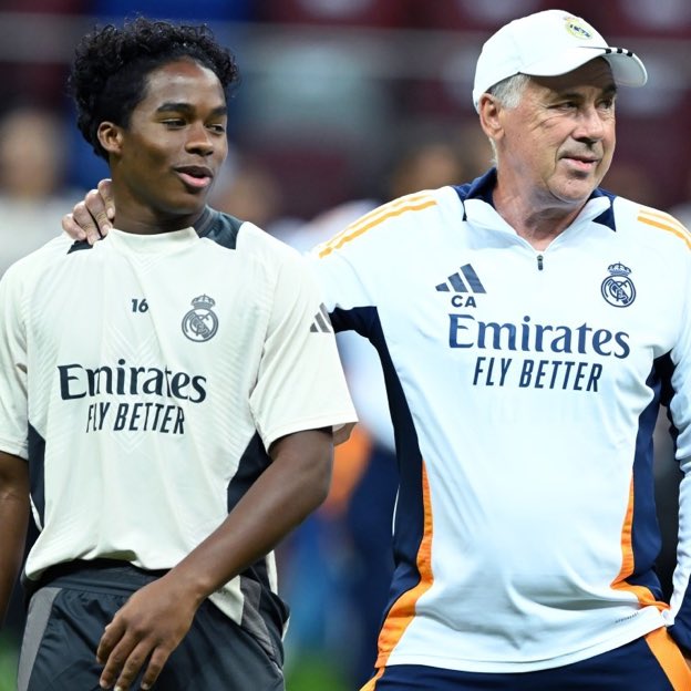 MadridXtra's tweet photo. 🗣️ Endrick: “Ancelotti also started calling me ‘Bobby’ not Endrick.” 😂❤️ https://t.co/NNqbkTYEEM