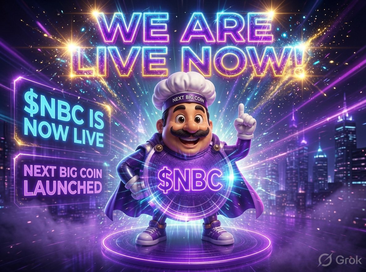 BigCoinNext's tweet photo. @GroveXchange $NBC - Next Big Coin! 🪙 

75% of the 1% fee goes to Holder's every 6 Hours 💰 

#NBC #Sol #Rewards https://t.co/BErxbjtuKy