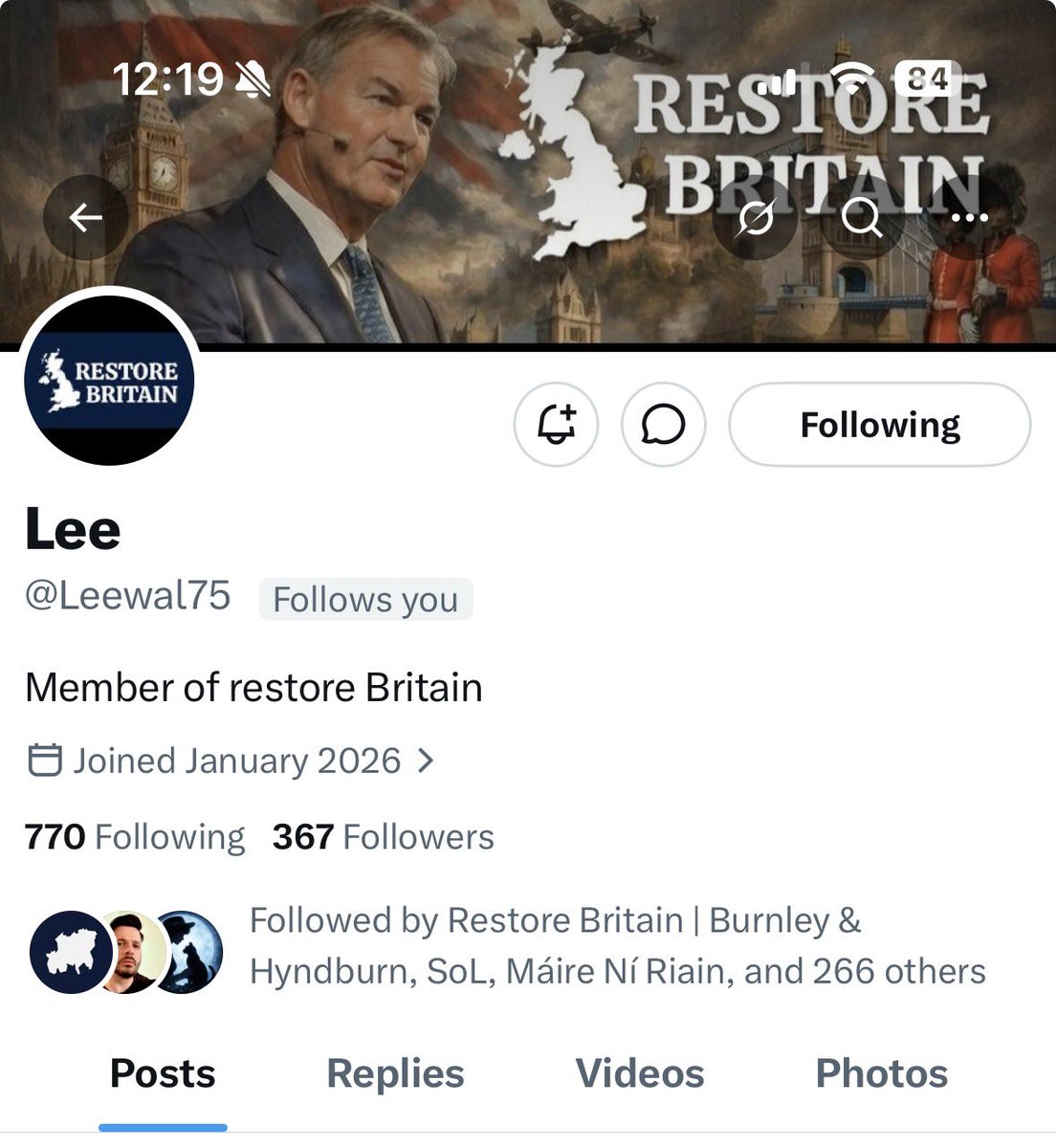 Anon🇬🇧Restore Britain🇬🇧 tweet media