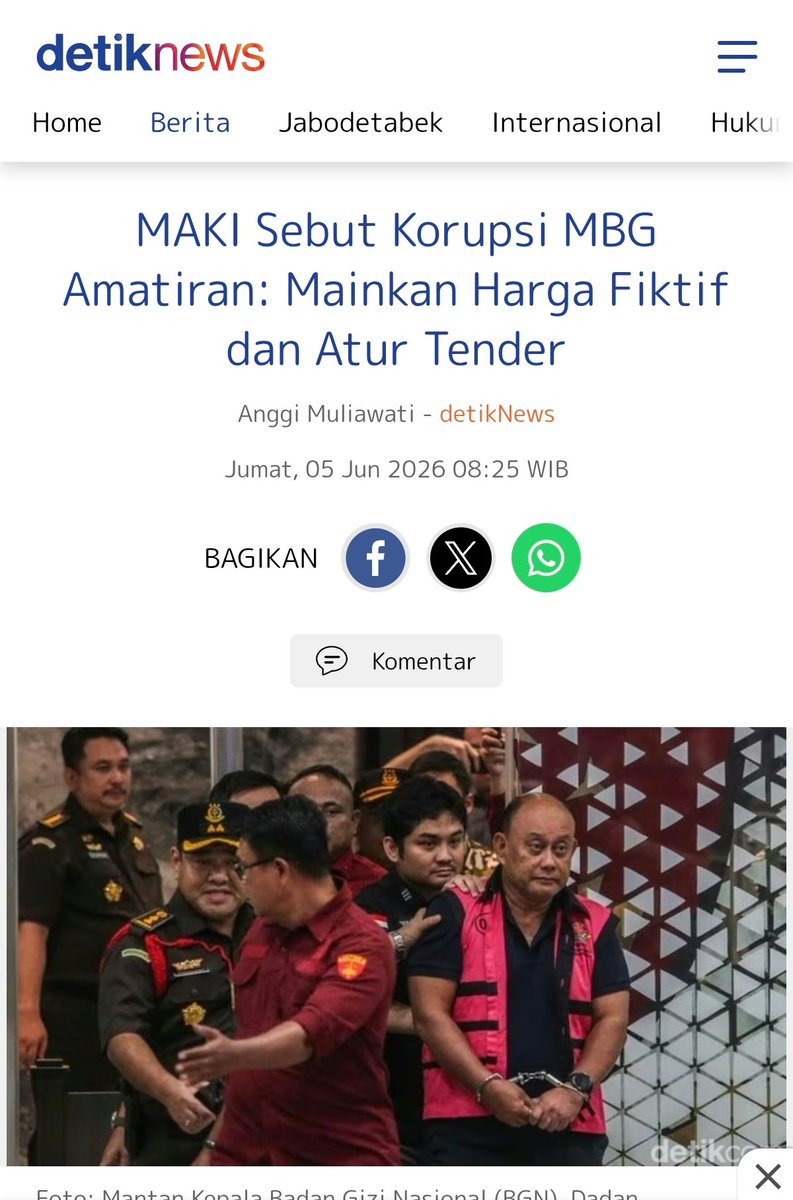 Rocks90316's tweet photo. @Franken_blues Iya iyaa .. Faktanya ketua BGN endorse-an si joko 🤣 https://t.co/u7BUad3rYu
