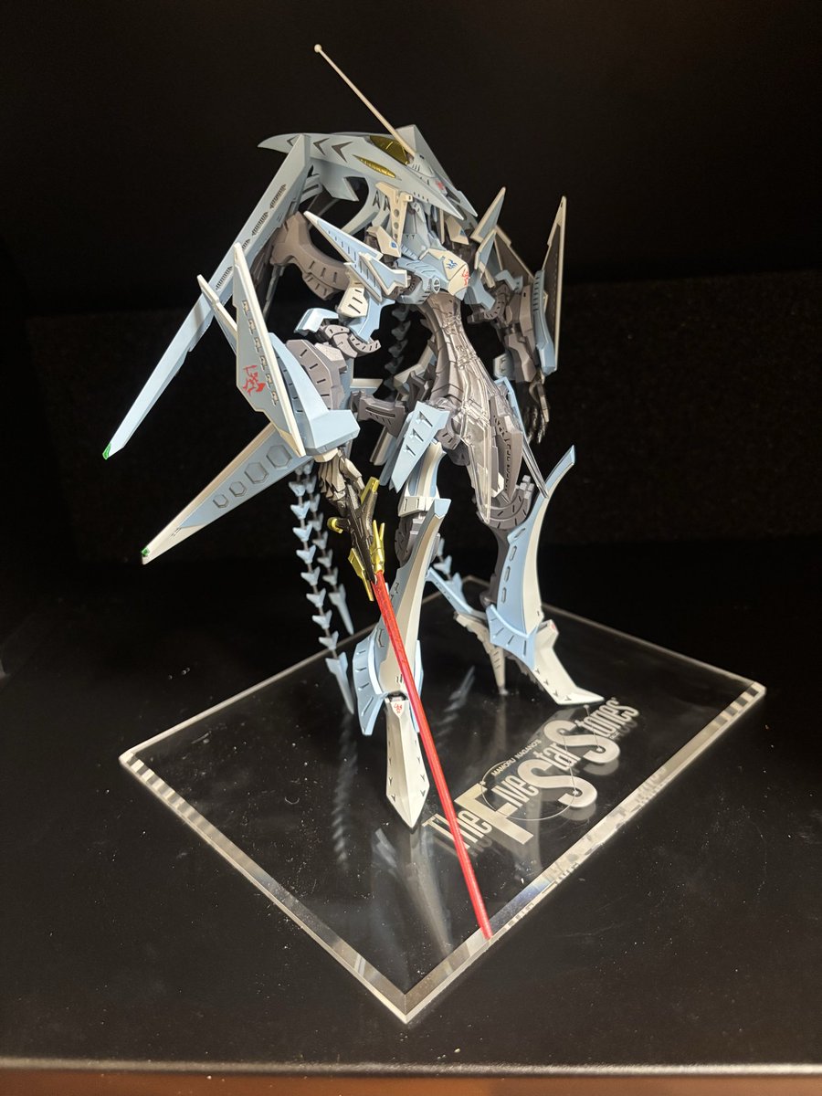 UjnYbvemZj1221's tweet photo. アワートレジャー1/144破烈の人形　

リッタージェット・マーク3 ダルマス

完成しましたー

いやー楽しいひと時でしたー https://t.co/EU7EAxsBq4