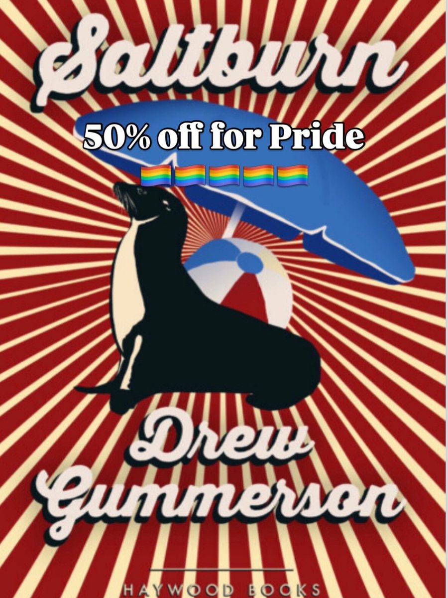drewgum's tweet photo. Renard Press  are having a Pride sale.

Saltburn and other queer delights are currently 50% off. So head over to @renardpress and fill your boots, your rainbow bags, and get yourself some lovely LGBTQ+ books.

https://t.co/UloyGCYKNN

#pridemonth2026
#queerlit https://t.co/fJNcxVYIEU