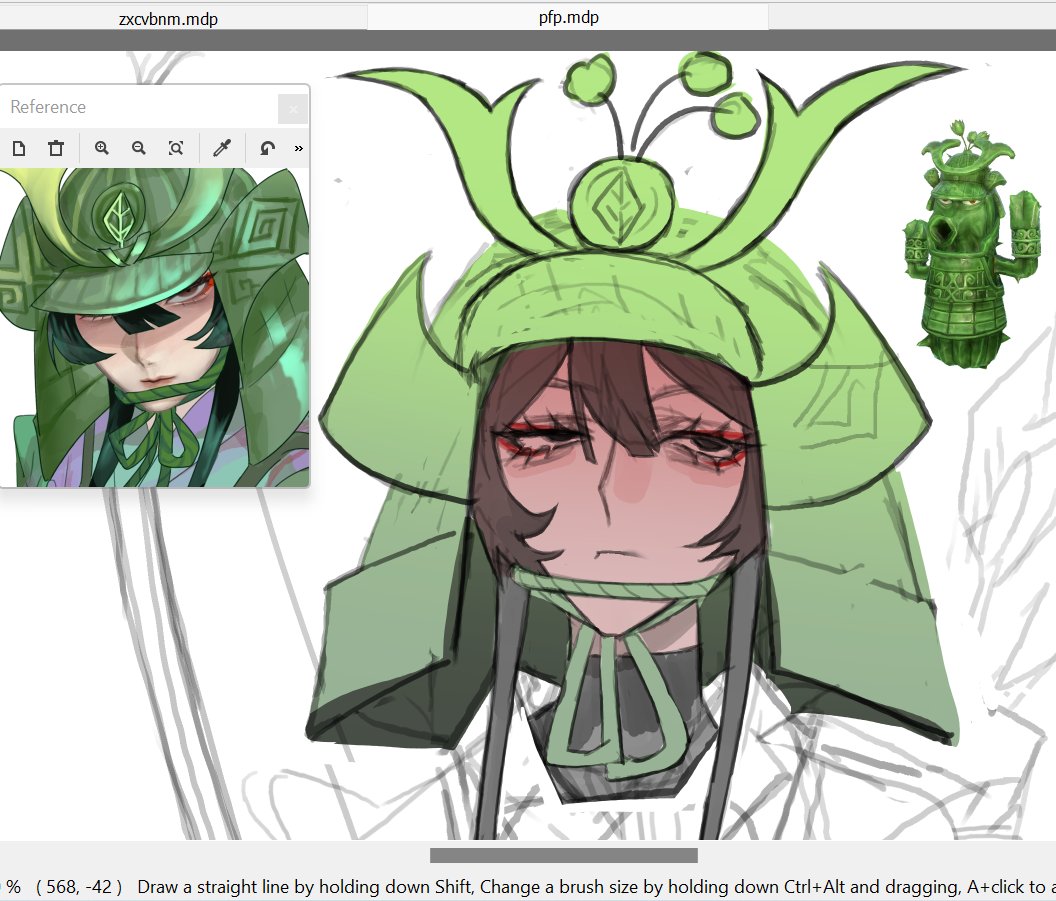 I4mF1sH's tweet photo. redrawing Jade Cactus https://t.co/rSDpgGz0Z1