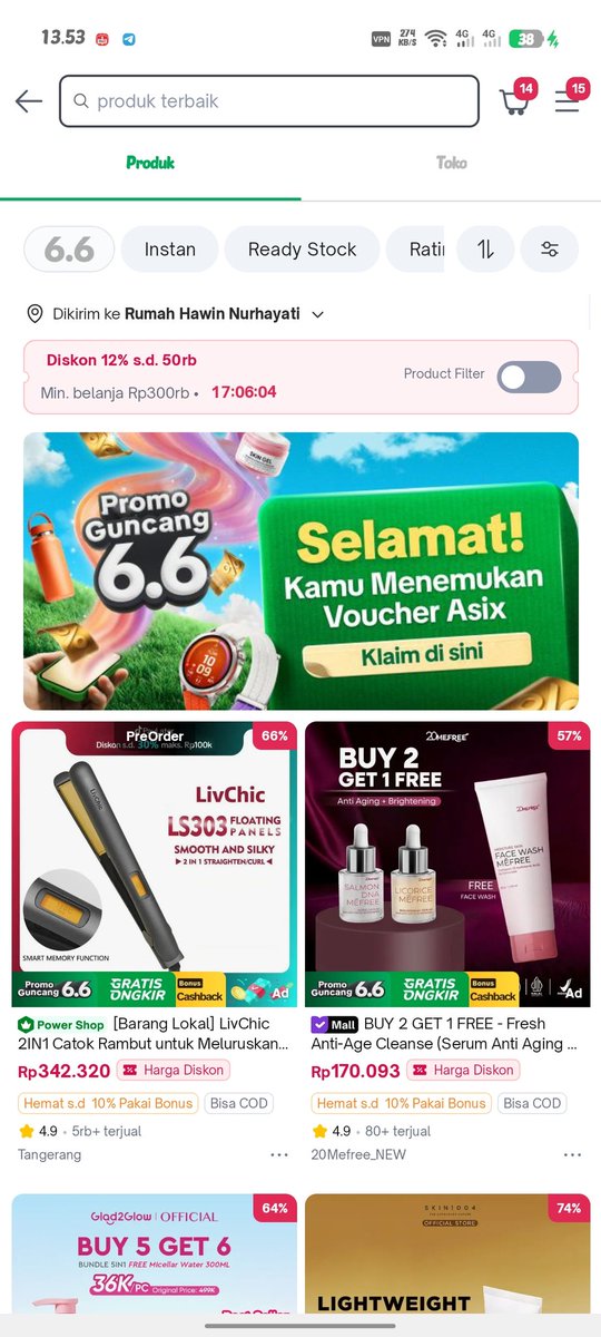 GA_forLife's tweet photo. @tokopedia https://t.co/JmCkQwCt9p