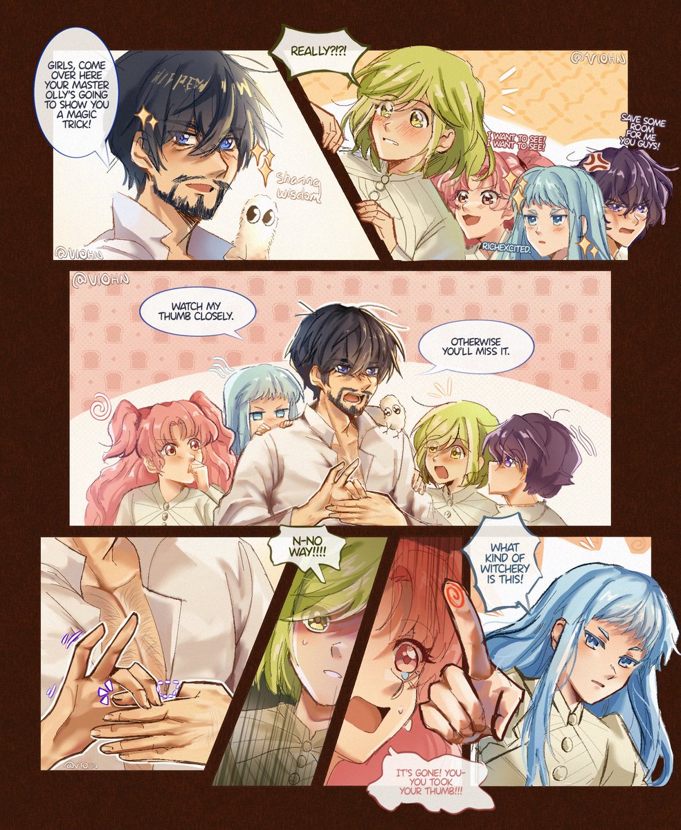 Viohn_'s tweet photo. #witchhathatelier #arkco #orufrey #qiolru
Magic tricks in the atelier, yes 🪄 https://t.co/HRxIf0ma3B
