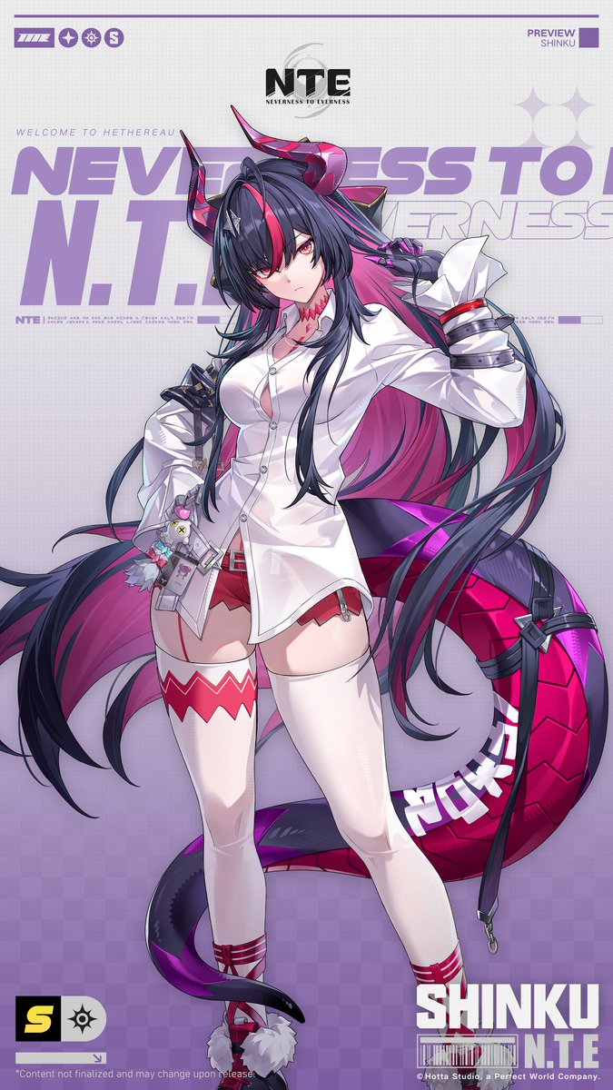 NTE_Nanally's tweet photo. ¡SHINKU LLEGARÁ EN LA 1.2!

¿Vas a ahorrar por ella o vas a tirar por Chaos? 👀

#NTE #NevernessToEverness https://t.co/53tWq1rHES