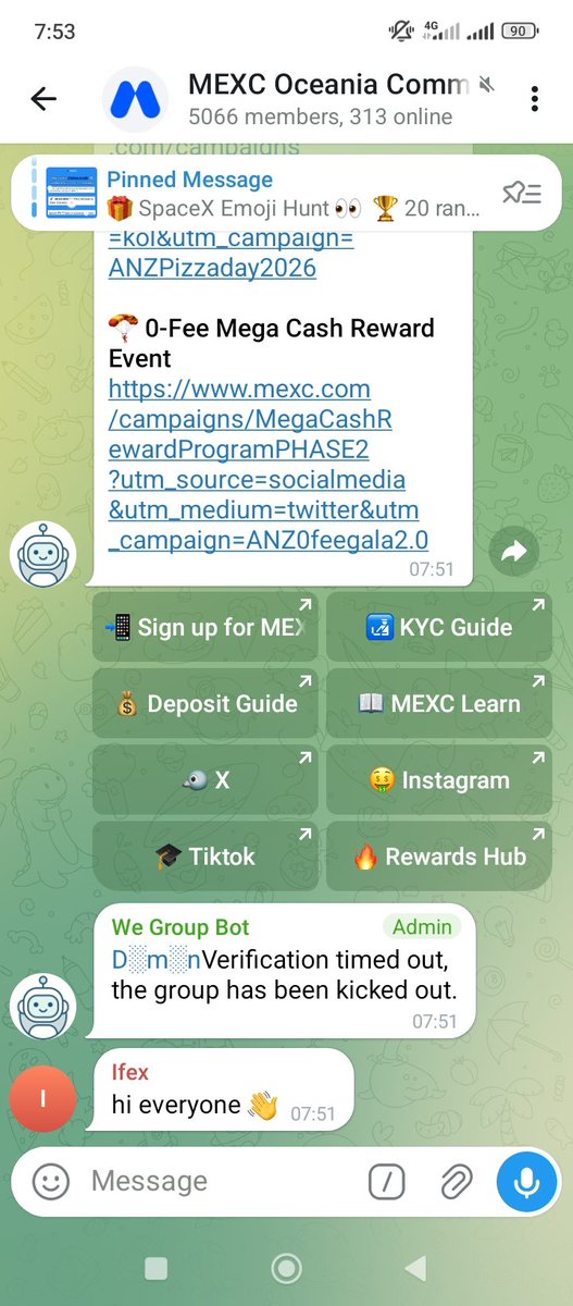 SimonMonkam's tweet photo. @MEXCOceania Emoji 1: 👀
Emoji 2: 👨‍🚀
Emoji 3: ✌️

UID : 70768159

@donmadara667 @aongbou https://t.co/DI0dGlFYI7