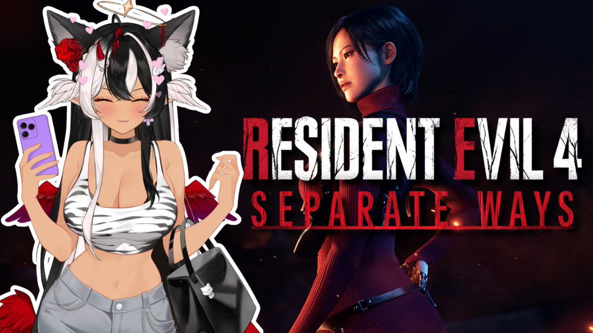 AiShinjuVT's tweet photo. 「RE4: SEPARATE WAYS」 
A DATE WITH ADA WONG I MEAN ADA WONG'S POV YAY  
📅5TH JUNE 2026 
⏲️4:00AM EST | 4:00PM GMT+8 📷https://t.co/Db3gF7xfAO 
#AiAmLive #Vtuber https://t.co/uSPLUctcLn