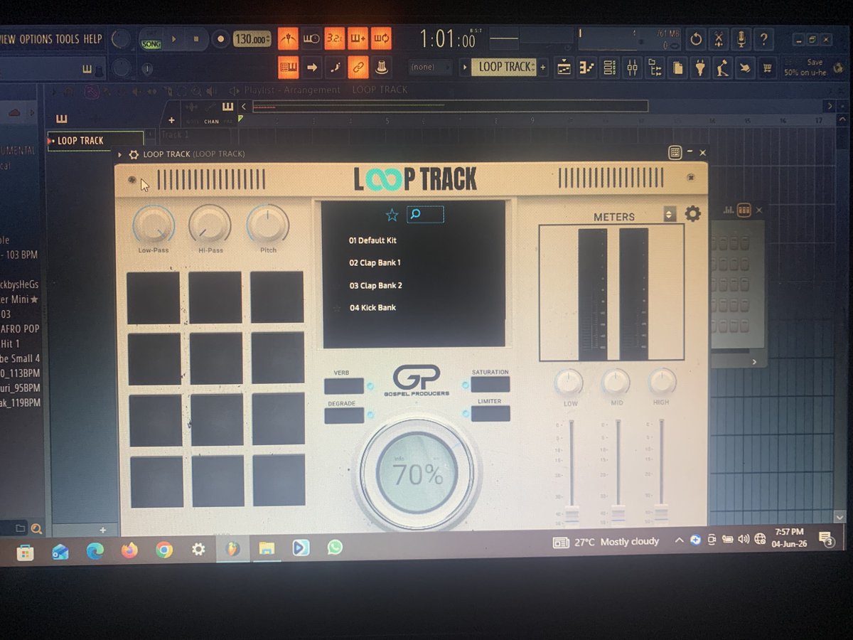 trackbysHeGs's tweet photo. Loop Track by Gospel Producer is the game changer Clock ⏰IT🎶❤️ #shorts #trackbyshegs #musicproducer  #trending https://t.co/DGpxCweCY2