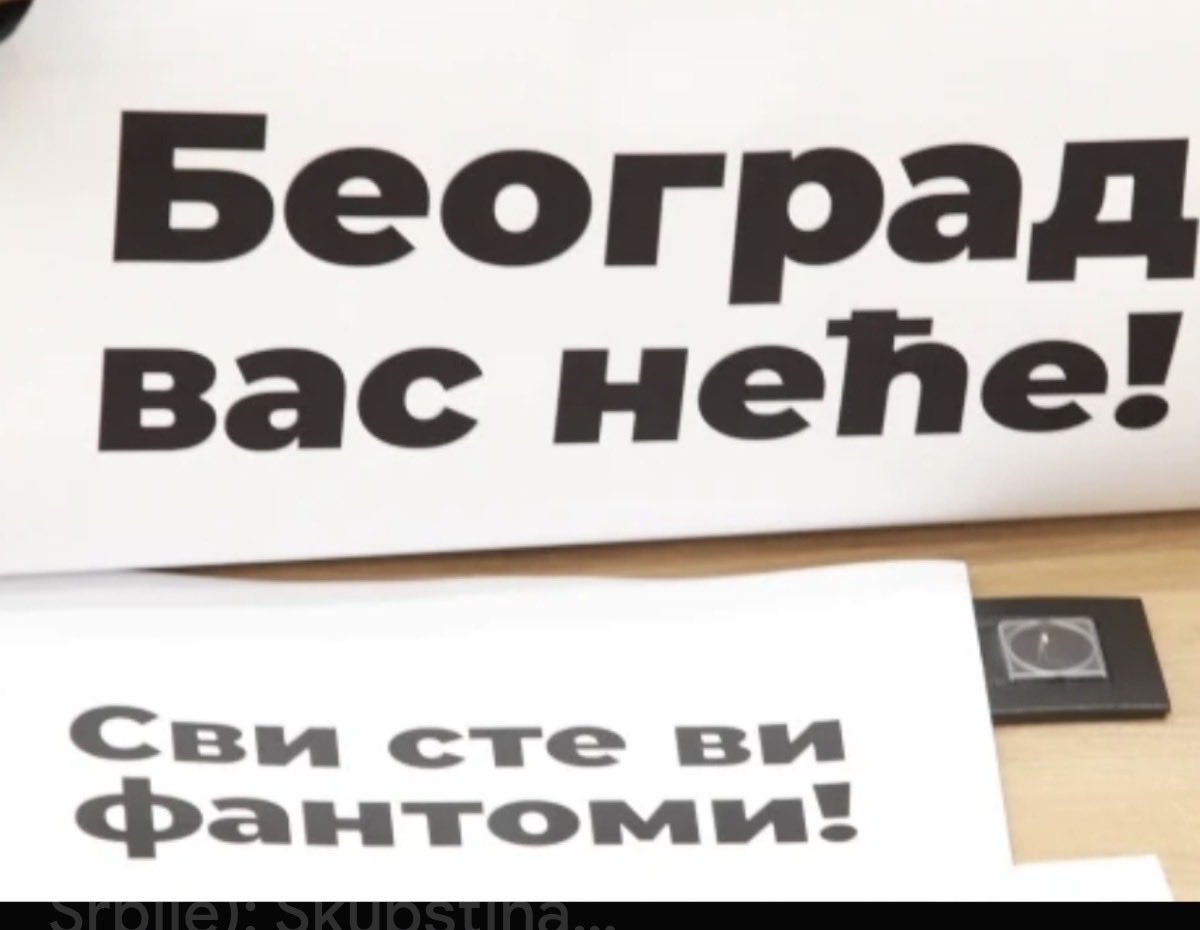 BezStraha26279's tweet photo. VESKO I KRADJA BG IZBORA

MILIĆ OD BAČVE JE ZASLUŽAN ZA UPIS FANTOM GRADJANA PO GRADU BG KOJI UOPŠTE 

NE ŽIVE NA ADRESAMA A KOJI SU MASOVNO PRIJAVLJIVANI PRED IZBORE DA BI GLASALI

VESKO BI DOBIJAO NAREDBU OD VUČIĆA DA SPROVEDE UPISE NA ADRESE I POVERENICI SNS BI ODLAZILi KOD VESKA SA SPISKOVIMA 

KOjE BI VESKO DALJE DAVAO SVOJIM LJUDIMA DA IM ZAVODE LAŽNA BORAVIŠTA IAKO LJUDI NIKAD NISU Ni BILI U POLICIJi DA SE PRIJAVE

A I ONI KOJI SU BILI DA SE PRIJAVE VESKO IH NIJE PROVERAVAO DA LI SU NA ADRESI

ILUZORNO JE MISLITI DA JE VESKO PRAVIO ODNOSE SA OPOZICIJOM RADI OPŠTEG DOBRA NEGO DA VIDE KOLiKO ZNAJU I DA BI SAČUVAO SVOJU IMOVINU