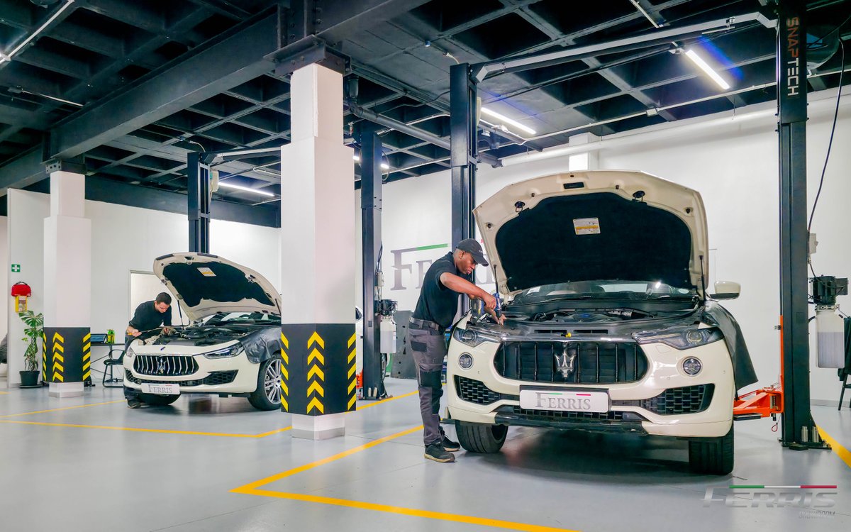 ferriscarssa's tweet photo. Maserati, Ferrari, Porsche, Lamborghini and more - serviced with confidence.

📍 Ferris Workshop, Broadacres Shopping Centre, Fourways
https://t.co/B5cW3891dT

#FerrisWorkshop #FerrisApproved #Maserati #PerformanceCarService #LuxuryVehicleService #SupercarWorkshop #FerrisGroup https://t.co/S2QM83X7Sc