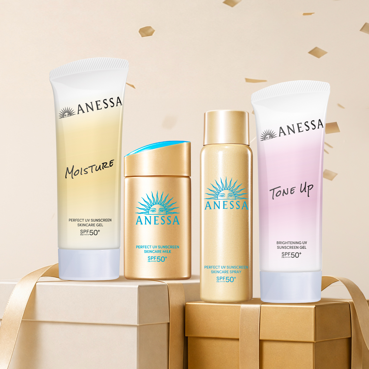 BootsTh's tweet photo. ANESSA ลดสูงสุด 50%! 🏆

Gold Milk ราคา 699.- (ปกติ 1,050.-)
Moisture UV Gel / Tone Up UV Gel ราคา 669.- (ปกติ 950.-)
Gold Spray ราคา 325.- (ปกติ 650.-)
🗓️ วันนี้ - 24 มิ.ย. 69
🛒 Boots App: https://t.co/vJZNbpqAtS

#BootsThailand #ANESSAThailand https://t.co/mpVSuyvcUA