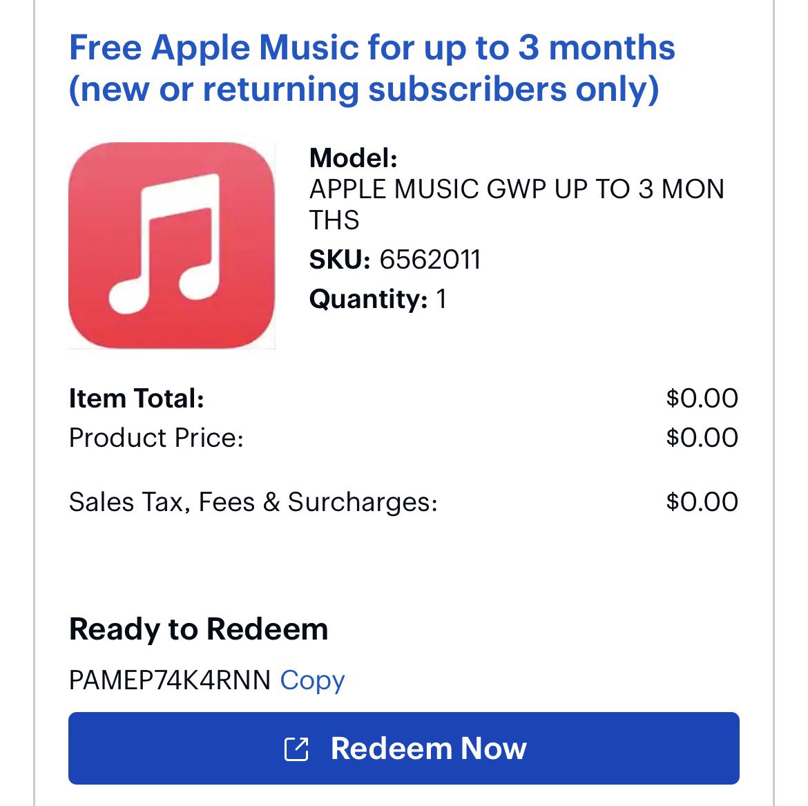 juliobwu's tweet photo. 🎉 FREE 2-MONTH Apple Music Subscription Giveaway! 🎵

I'm gifting a genuine 2-month Apple Music individual subscription code (worth ~$20) to one lucky winner! 

✅ Verified code from my own account
✅ Works for new or returning users
✅ Redeem directly in Apple Music app

How to enter:
1. Follow me 
2. Repost this post 
3. Reply with your favorite song right now + #AppleMusicGift
And send screenshot after redeeming it!. 

I will post more!.if I get more followers and like 

Good luck 🍎

#Giveaway #AppleMusic #FreeMusic