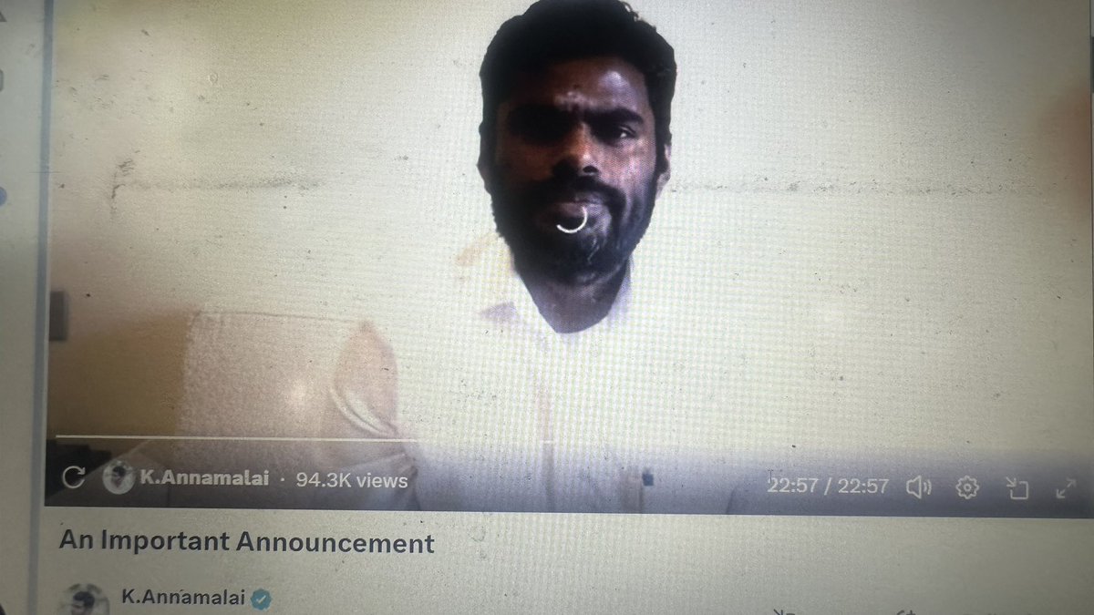 KasthuriShankar's tweet photo. Annamalai ji  decries ' cult politics', says 'no warriors, only change agents', announces political movement as precursor of political party .
https://t.co/qRx7kPPRFY 
APJ AbdulKalam center for ethics and politics - a training center for political aspirants....
Will be operating from Coimbatore...

Clarion call for change - 
'Maaruvom, Maatruvom  ' .