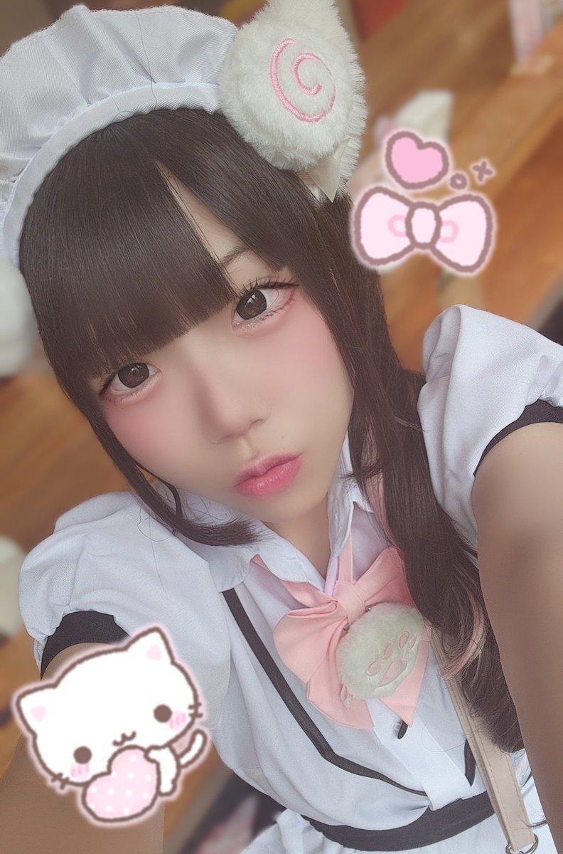 Candy__Ina's tweet photo. しろふく！みにきちゃう？🍥
 #メイドカフェ https://t.co/CG9OXOAINR