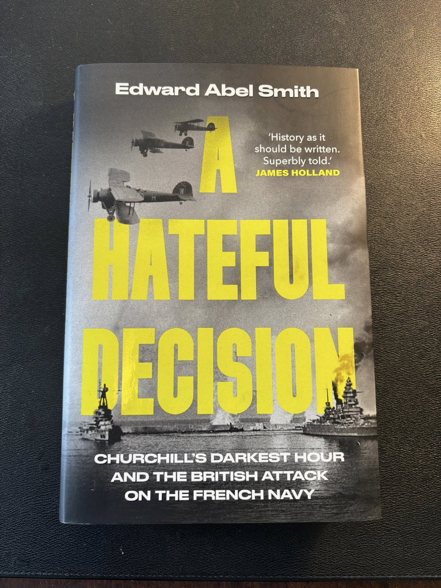 James1940's tweet photo. Can’t say enough how good this is - properly page-turning and compelling. Just loved it. @wehavewayspod @ww2headquarters @edwardabelsmith https://t.co/w6NRZCAWbh