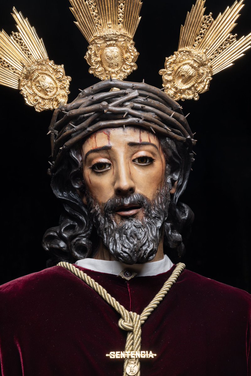 SevillaSemSanta's tweet photo. Besamanos a Ntro Padre Jesús de la Sentencia: hoy, de 8h a 21h. https://t.co/WqnDCaust3