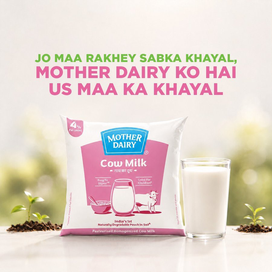 mujahidd_313's tweet photo. You won't get better news than this. A truly remarkable step and a proud moment for India. Hats off to the team behind this achievement — this is exactly the kind of progress we love to see. 

#Indias1stByMotherDairy https://t.co/hW7IjpXVvj