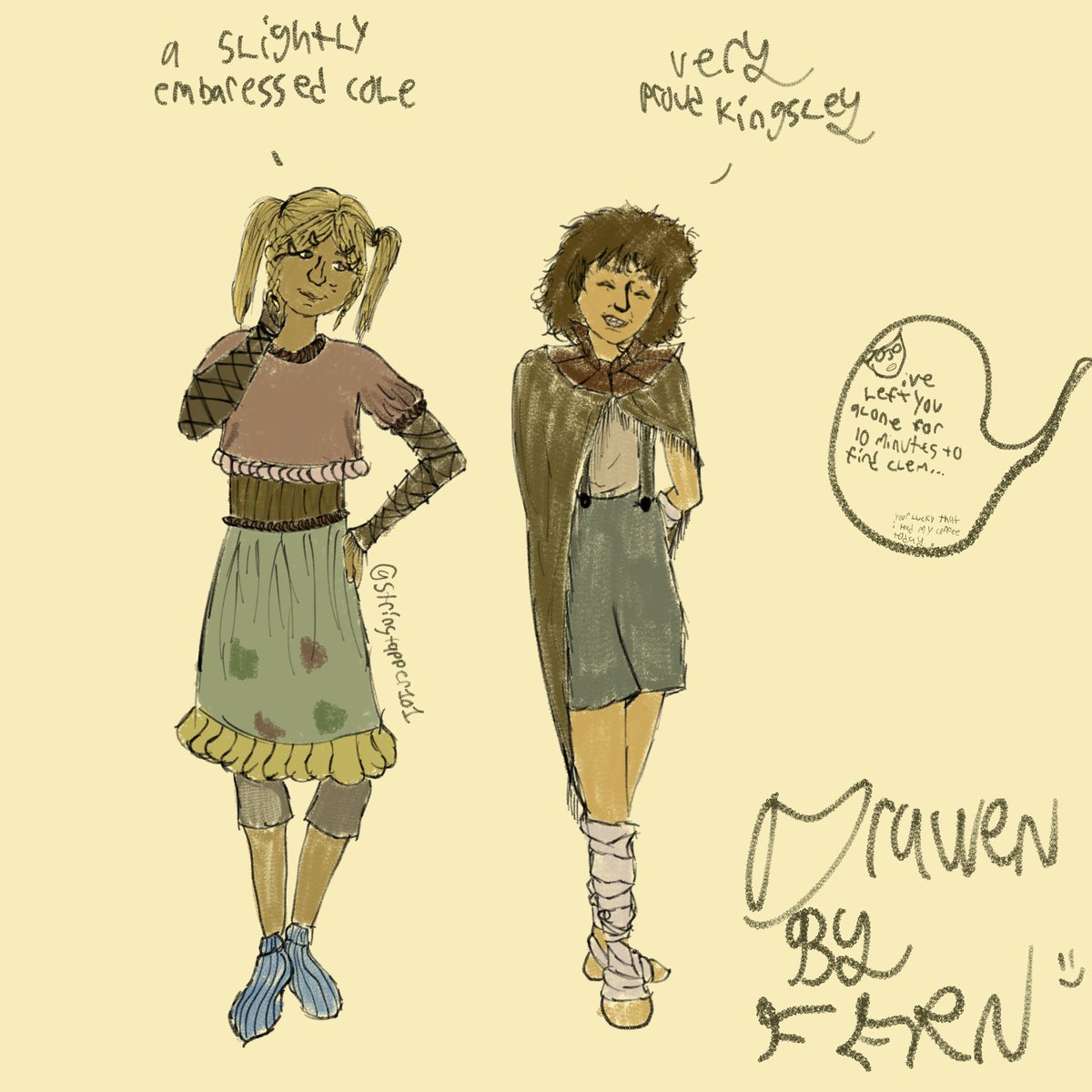 stringtapper101's tweet photo. I fear I have made coles skin to dark but heres my thing fir this weeks prompt !!  It's a wild princess cole 😋😋 https://t.co/PNTFiA28gb
