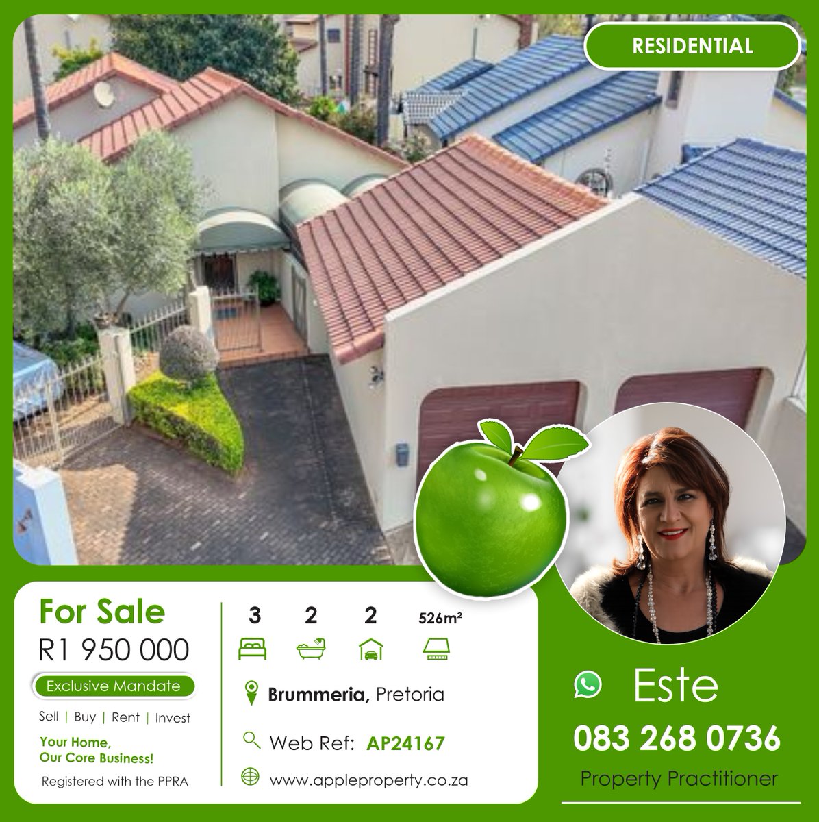 ApplePropertySA's tweet photo. 🔥 Just Launched! Fresh listings are now LIVE! Your dream home could already be waiting… 🏡

Don’t miss out — start browsing today at https://t.co/yt3u3dUwkJ

#ApplePropertyConnection #justlisted #buysellrentinvest #checkitout #nationwide https://t.co/tf2w2usZ12