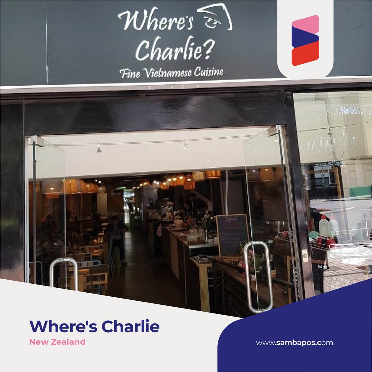 sambapos's tweet photo. Müşteri / Customer: Where's Charlie
Lokasyon / Location: New Zealand
#sambapos #pointofsale #sambaposisgrowing #onlineordering #restauranttech #restaurantlife #restaurant #restaurantowner #fastfood #chef #paymentprocessor #waiter #waiterlife #delivery #fooddelivery #possystems https://t.co/vOvWWAX4IB