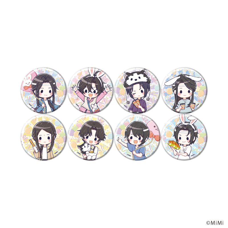 完売情報】 大河幻想ラジオドラマ「魔道祖師」 POP UP SHOP 缶バッジ