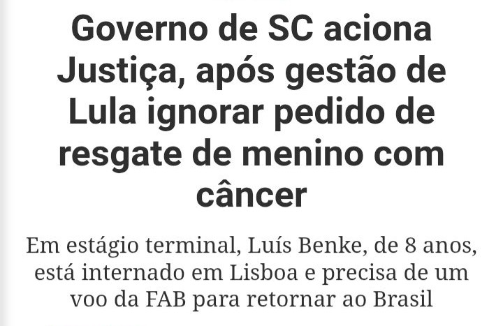 LeoKasura's tweet photo. DESGOVERNO LULA:

Cidadão brasileiro com câncer ❌
Corruptos estrangeiros ✅ https://t.co/RwvY8IenaL