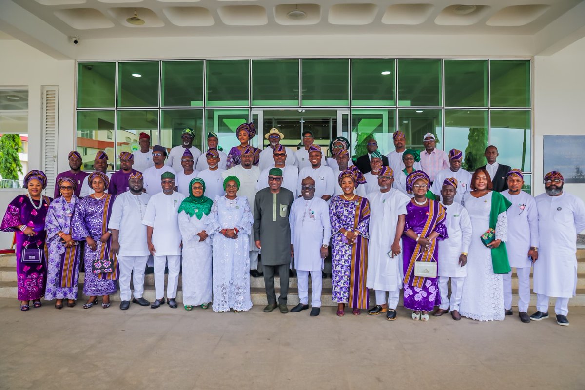 cpsekiti's tweet photo. The strength of democratic governance lies in the ability of institutions to evolve in response to changing realities and the needs of the people.

As part of activities marking the third anniversary of the Seventh Ekiti State House of Assembly, Governor Biodun Oyebanji @biodunaoyebanji assented to two significant pieces of legislation aimed at strengthening governance and improving public service delivery across the state.

The newly signed Ekiti State Local Government (First Amendment) Law, 2026 is expected to deepen grassroots governance by creating legislative departments within local councils, strengthening institutional capacity and enhancing administrative effectiveness at the local government level.

The Governor also signed the Ekiti State Administration of Criminal Justice (Second Amendment) Law, 2026, which introduces elements of restorative justice into the state’s legal framework. The reform seeks to promote a justice system that balances accountability with rehabilitation, reconciliation and community healing.

Governor Oyebanji commended the Seventh Assembly for its commitment to legislative excellence, describing the collaboration between the executive and legislative arms as a reflection of a shared determination to build stronger institutions, promote justice and advance sustainable development across #Ekiti State.