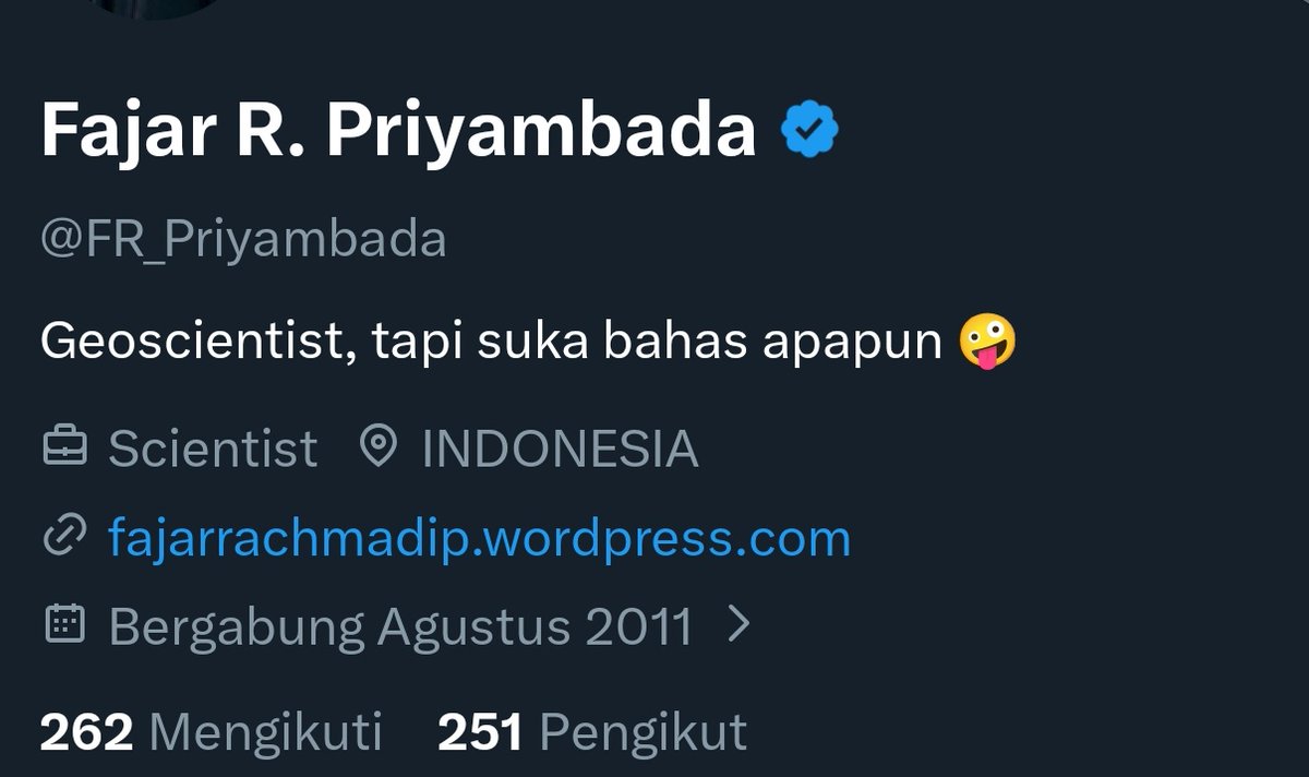 Fajar R. Priyambada tweet media