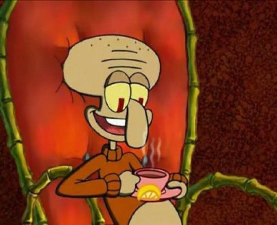 alecsbutt's tweet photo. as I get older, I understand why squidward always wanted to go home https://t.co/lPAPOYPqYu