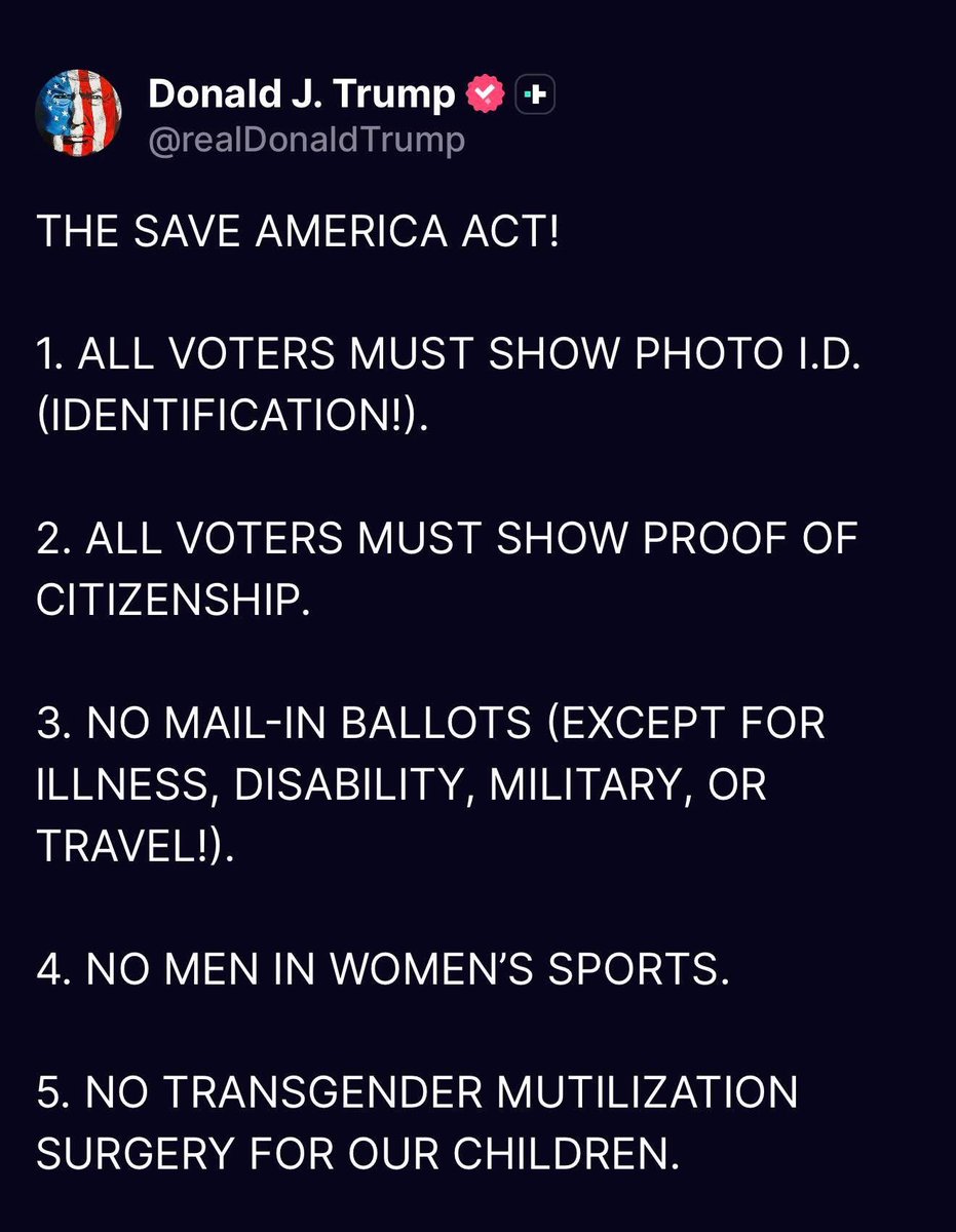 GigaBeers's tweet photo. If any other president wanted this it would be one.

Senators will not pass this because Trump wants it.

Convince me otherwise. https://t.co/VwktgHK9Z1