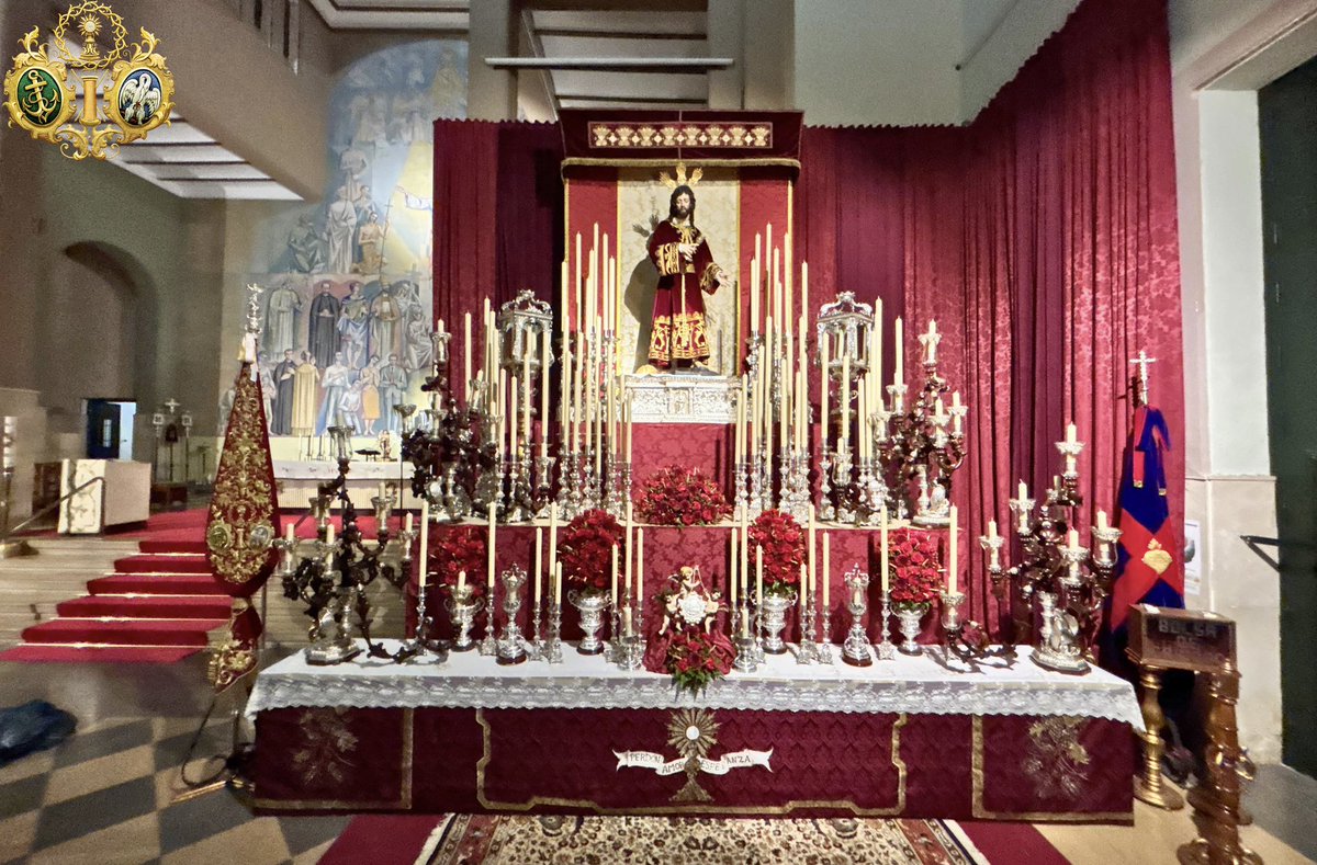HdadPerdonJn's tweet photo. PRIMER DÍA DEL TRIDUO EUCARÍSTICO EN HONOR AL SANTÍSIMO CRISTO DEL AMOR 
 
Comenzamos el Solemne Triduo Eucarístico en honor al Stmo. Cristo del Amor.  
 
19.30 h. Rezo del Santo Rosario 
20.00 h. Santa Misa 
 
El Santísimo Cristo del Amor, generoso y misericordioso, nos espera. https://t.co/v38lPBYAJj