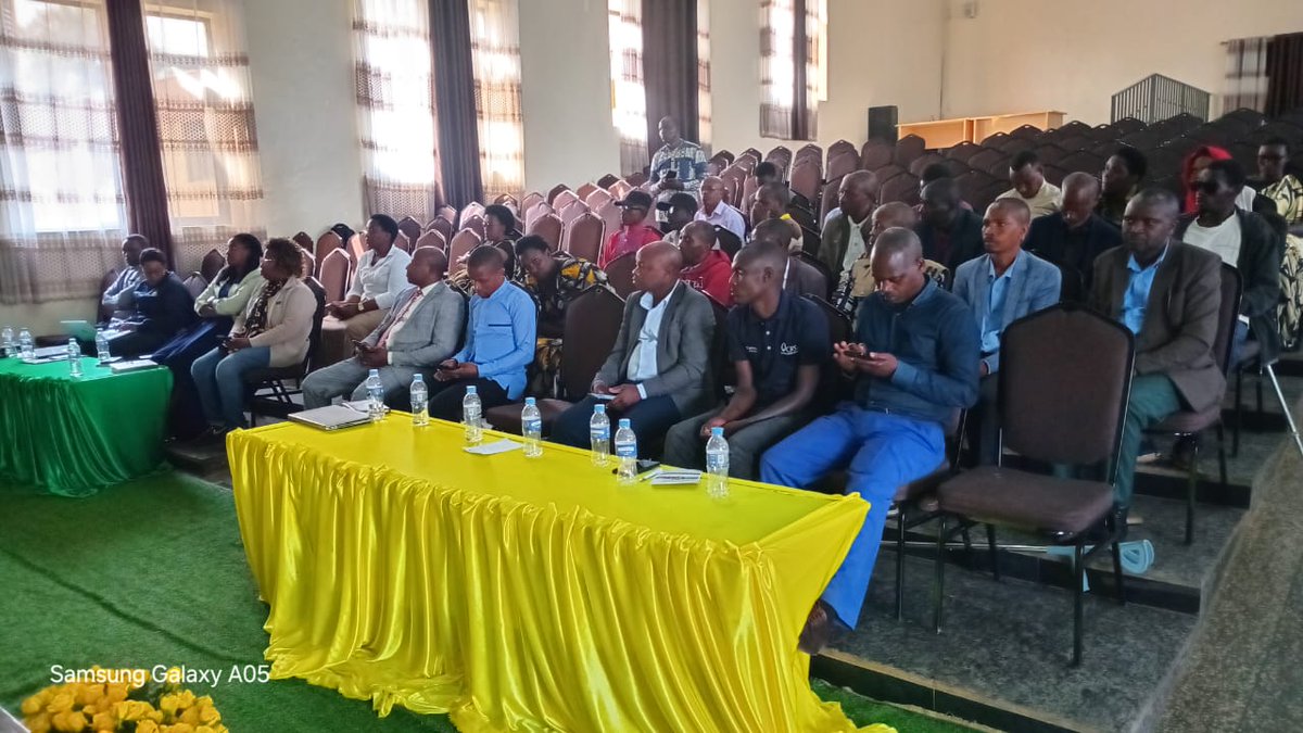 CByumba's tweet photo. 03/6/2026: @CByumba yitabiriye Inama rusange y'Inama y'Igihugu y'abafite ubumuga muri @GicumbiDistrict. @CByumba kandi yahawe icyemezo cy'ishimwe nk'umufatanyabikorwa w'aka karere muri gahunda zo gufasha abafite ubumuga. https://t.co/ezKCfZHdjv