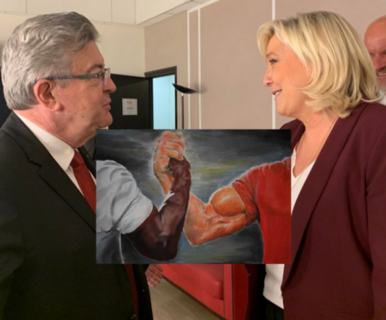 ShaddaiNoter's tweet photo. Ah ouais le seul rempart contre le RN c'est un colon antisémite qui se fait passer pour un indigène 😂😂

LFI = RN 😌 https://t.co/GUj4z3qrDL