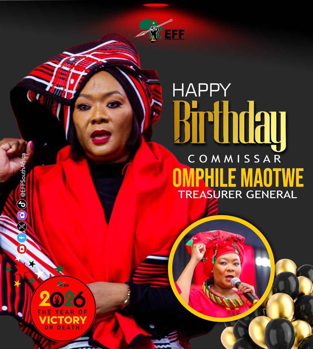 Rakgadi_EM's tweet photo. Happy birthday Mbokodo @OmphileMaotwe https://t.co/bUg0aUGFrH