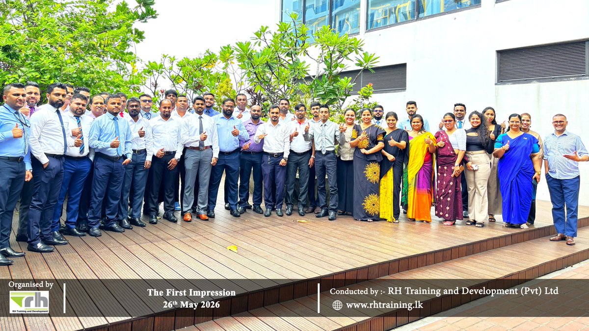 RHtraining's tweet photo. ✨ A Glimpse of the Training on "The First Impression" conducted by @RHtraining on the 26th of May 2026

Thank you all participants for making it to this wonderful event

🔗 Visit https://t.co/4DSmhPTUvo for more details on upcoming Training sessions https://t.co/YSn6Qdahlp