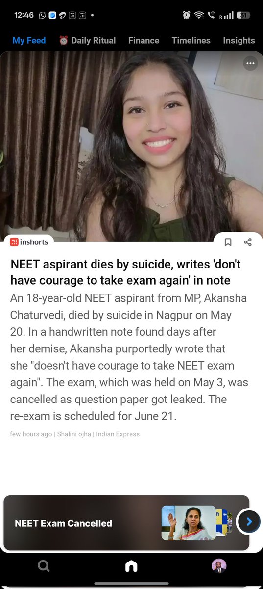 itsme_MAQ's tweet photo. @narendramodi @PMOIndia this has happened because of you. And God knows how many more are in the pipeline ... Worst PM. @RahulGandhi sir please do something and replace him 
#Godimedia #NEETStudentSuicides #NEET #newsfeed https://t.co/HYnN6BcXCj